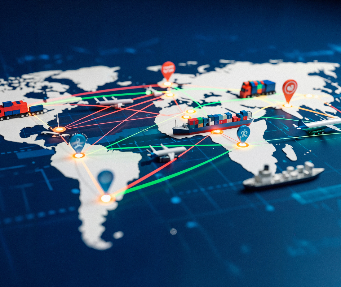 AI and Risk Management in Global Supply Chains